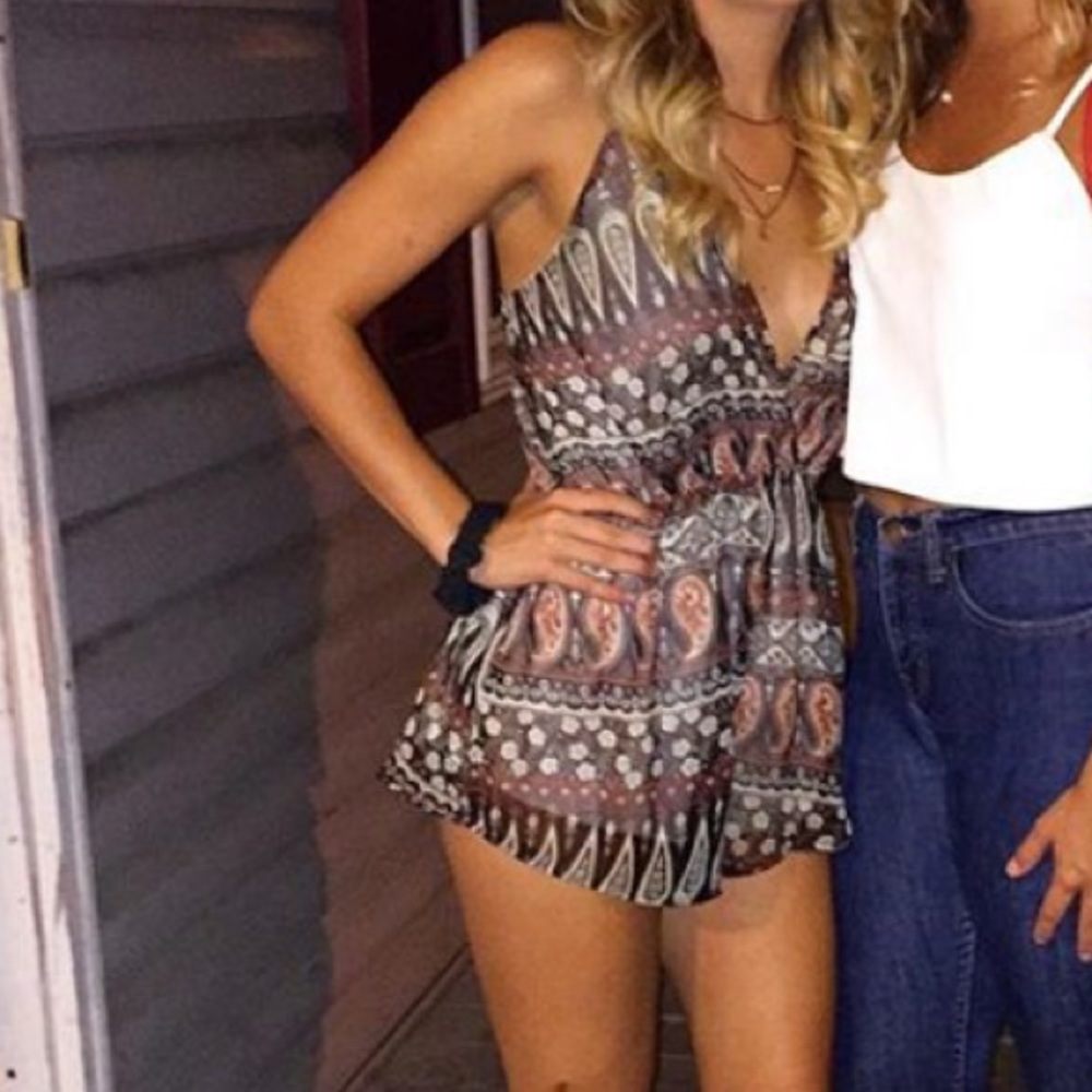 Cute boutique summer romper